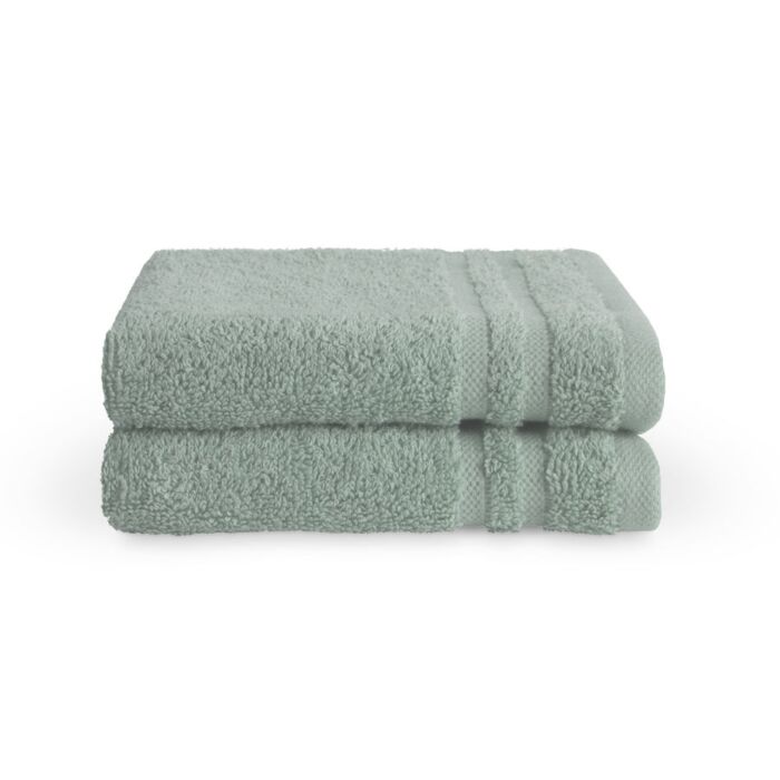 Bath Basics gastendoek 30x50cm zeeblauw (2 stuks)