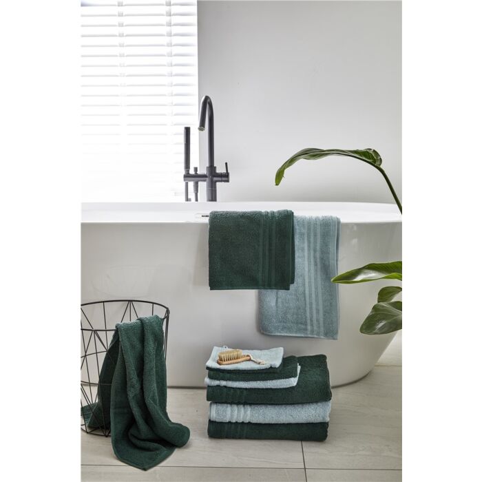 Bath Basics gastendoek 30x50cm zeeblauw (2 stuks)
