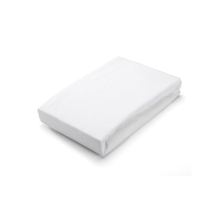 Cotton Cover enkele splittopper molton 160x200/210cm wit