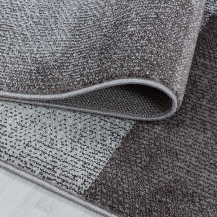 Costa Duva tapis poils ras coureur 80x250cm brun