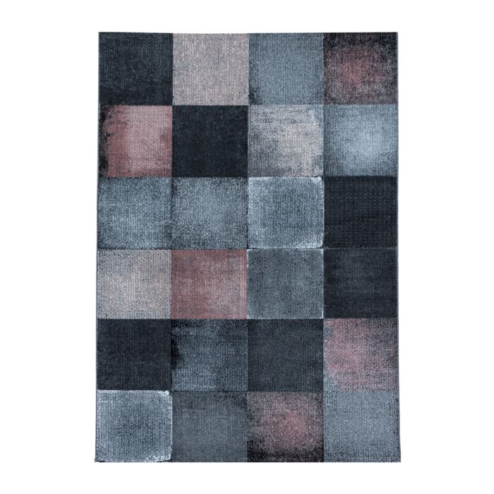 Costa Duva tapis poils ras coureur 80x250cm roses