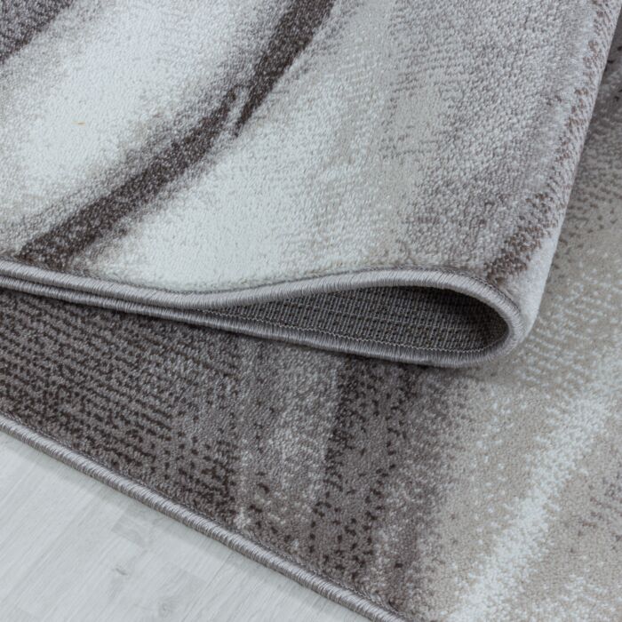 Costa Dalgy tapis poils ras rectangle 160x230cm brun