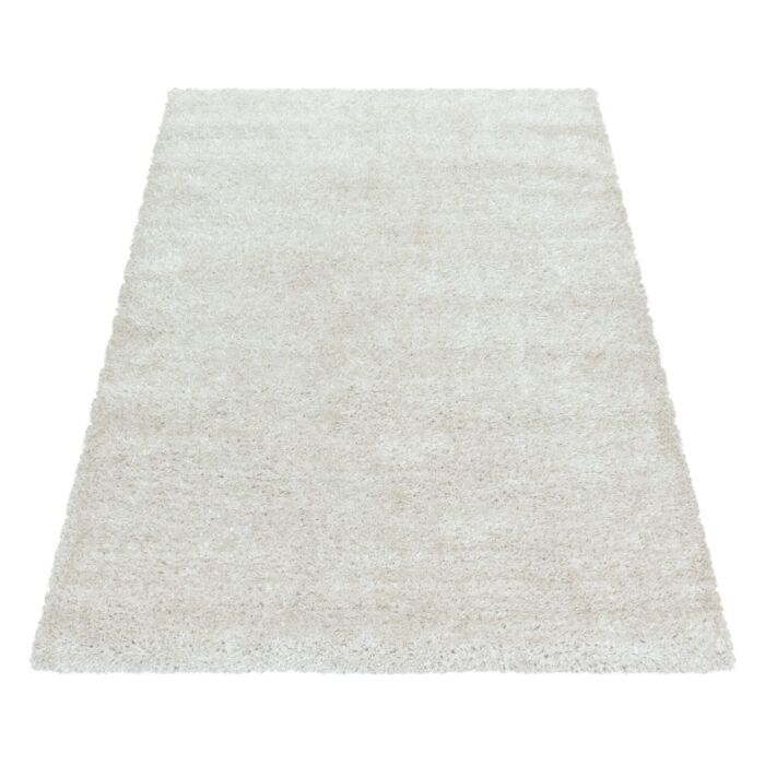 Brilliant Shaggy tapis poils longs rectangle 140x200cm nature