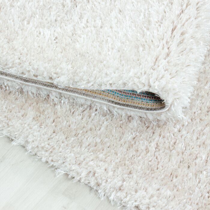 Brilliant Shaggy tapis poils longs rectangle 140x200cm nature