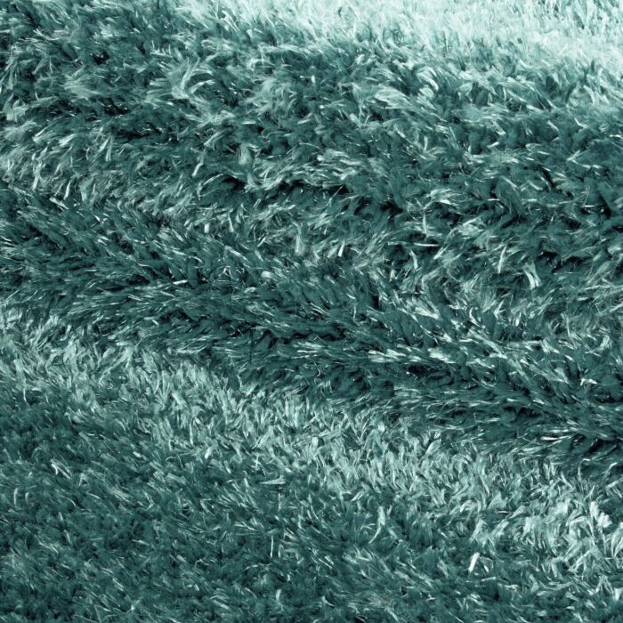 Brilliant Shaggy tapis poils longs rectangle 240x340cm bleu aqua