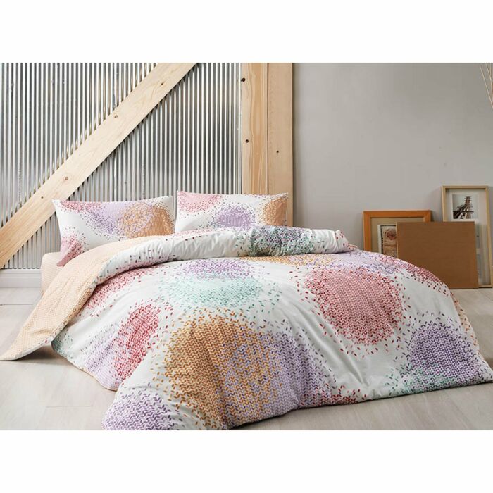 Rio renforcé housse de couette 200x220cm orange