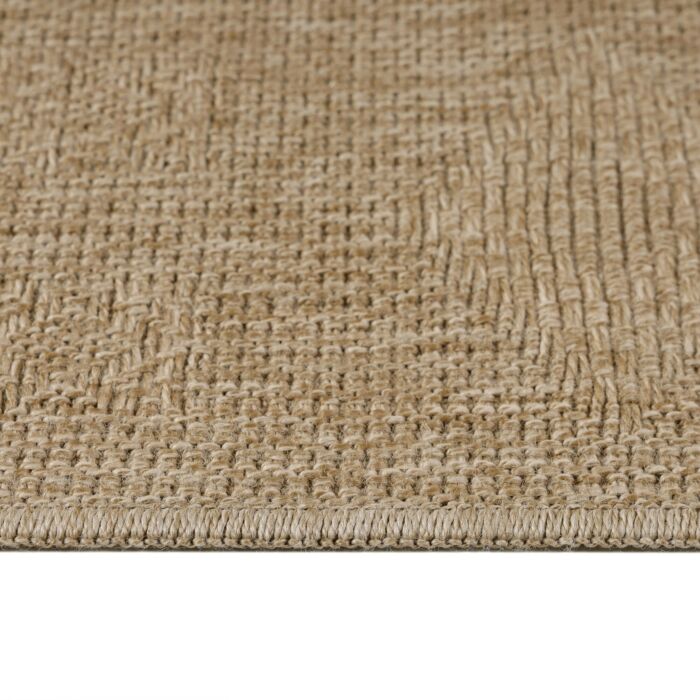 Dhaka Baita tapis extérieur/intérieur coureur 80x150cm jute beige