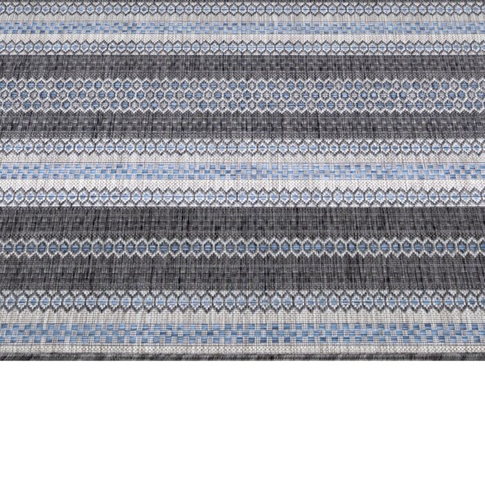 Sunny Faye tapis extérieur/intérieur coureur 80x250cm noir