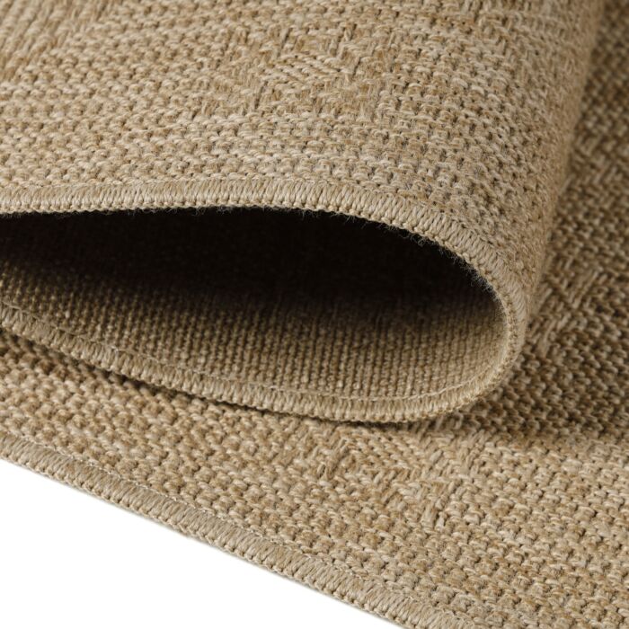 Dhaka Baita tapis extérieur/intérieur coureur 80x150cm jute beige