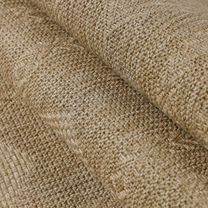 Dhaka Baita tapis extérieur/intérieur coureur 80x150cm jute beige