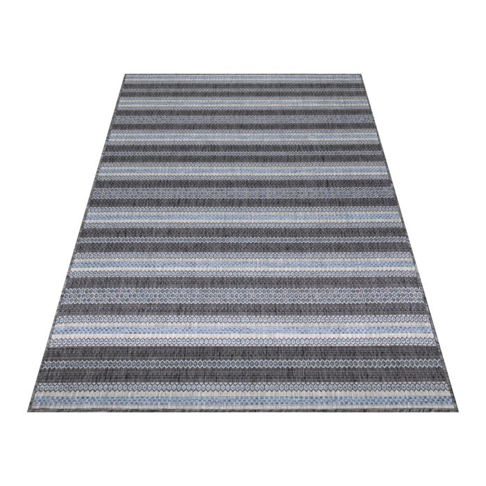 Sunny Faye tapis extérieur/intérieur coureur 80x250cm noir
