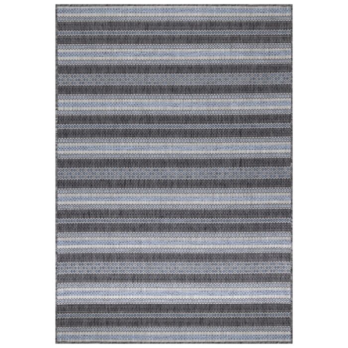 Sunny Faye tapis extérieur/intérieur coureur 80x250cm noir