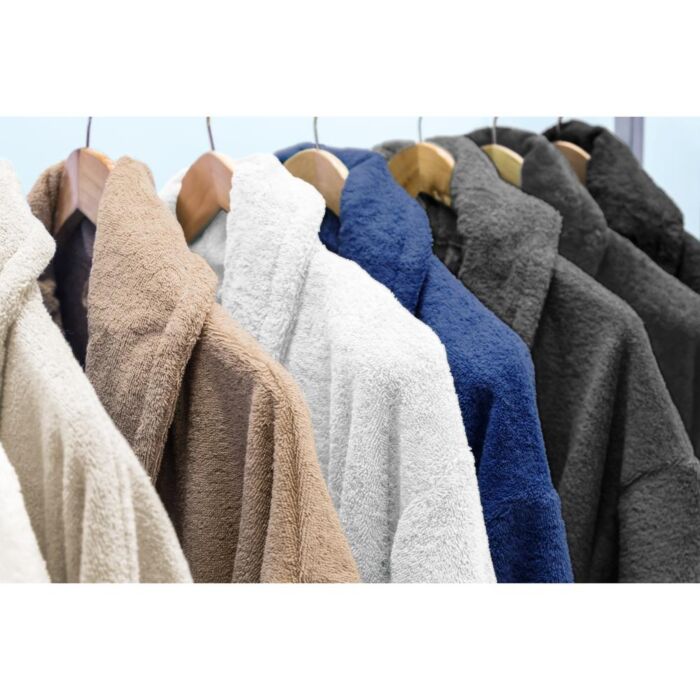 Soft Terry badjas S/M crème