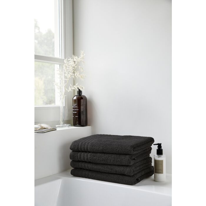 Bath Basics badlaken 70x140cm zwart