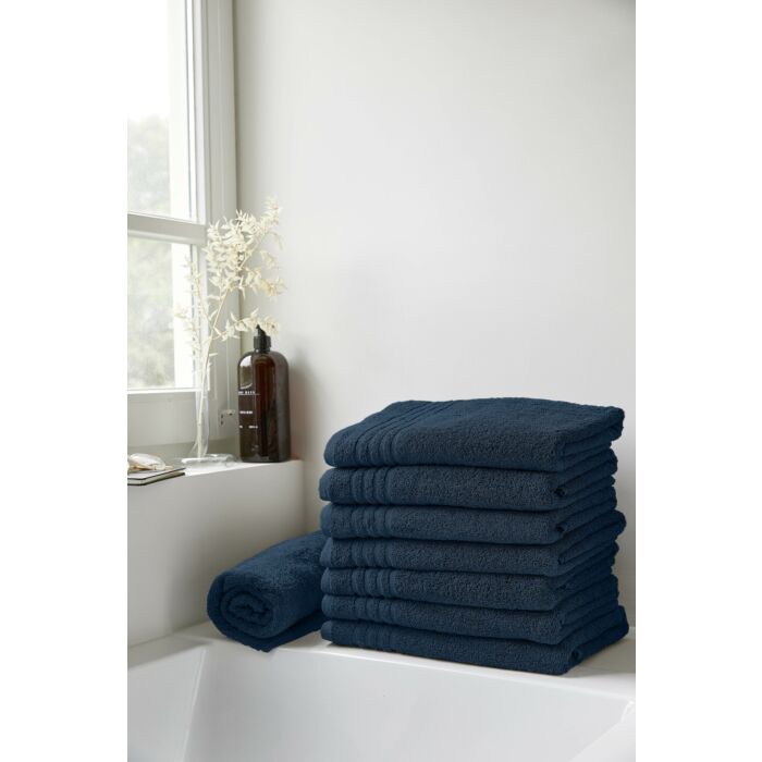 Bath Basics badlaken 70x140cm donkerblauw