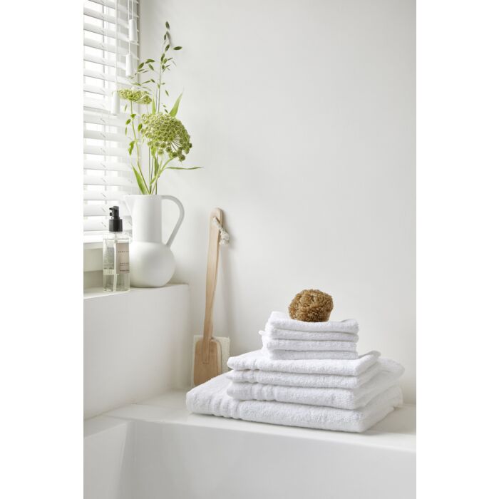 Bath Basics badlaken 70x140cm wit