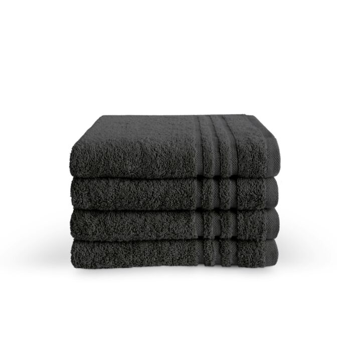 Bath Basics baddoek 50x100cm antraciet