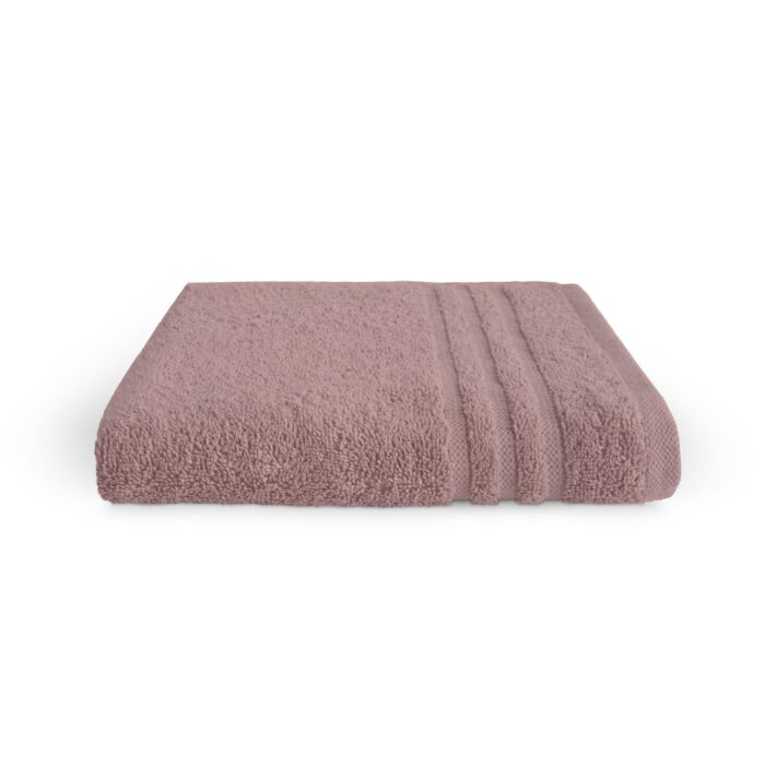 Bath Basics baddoek 50x100cm oud roze