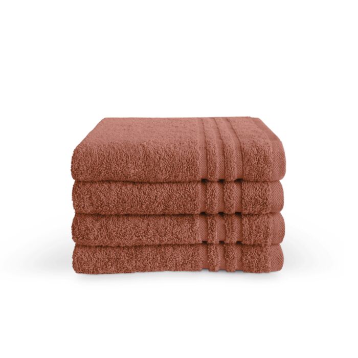Bath Basics baddoek 50x100cm terra