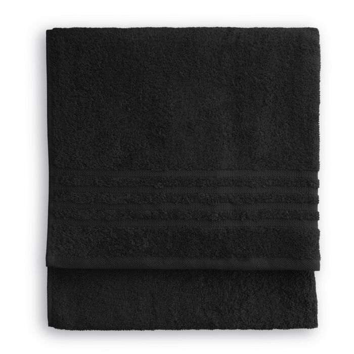 Bath Basics badlaken 70x140cm zwart