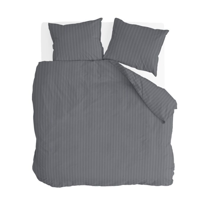 Classy Evergreen dekbedovertrek 200x220cm antraciet