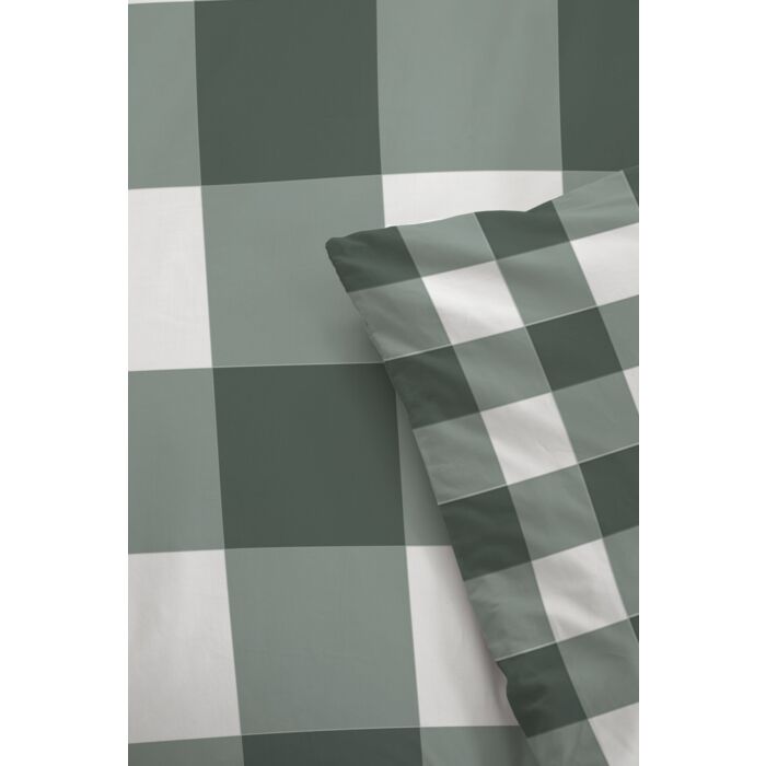 Falsterbo dekbedovertrek 140x220cm groen