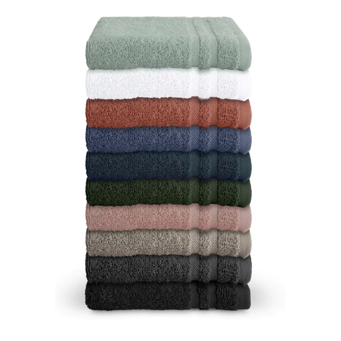 Bath Basics gastendoek 30x50cm zeeblauw (2 stuks)