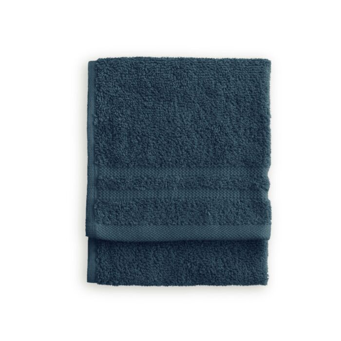 Bath Basics gastendoek 30x50cm donkerblauw (2 stuks)