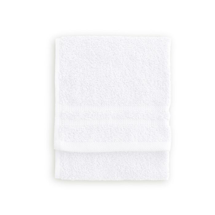 Bath Basics gastendoek 30x50cm wit (2 stuks)