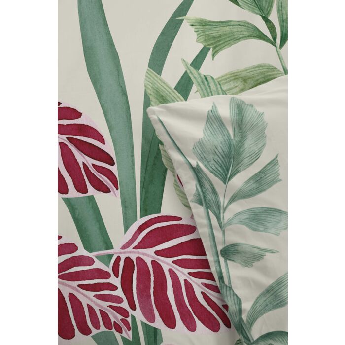 Jungle Romance dekbedovertrek 140x220cm gebroken wit