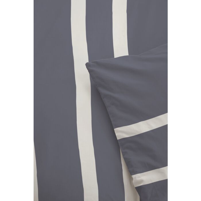 Steady Stripes dekbedovertrek 140x220cm blauw