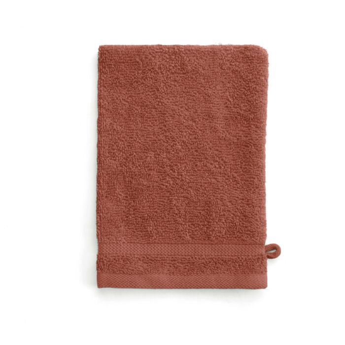 Bath Basics washand 16x21cm terra (4 stuks)