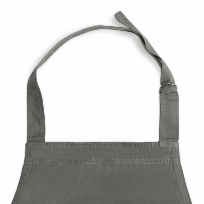 Cook with Happiness keukenschort 75x90cm off-black