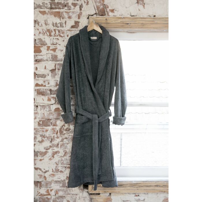Home Robe badjas S/M antraciet
