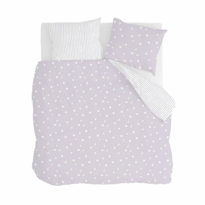 Little Daisies dekbedovertrek 240x220cm lila