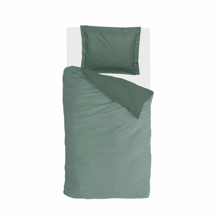 Vintage Club dekbedovertrek 155x220cm groen