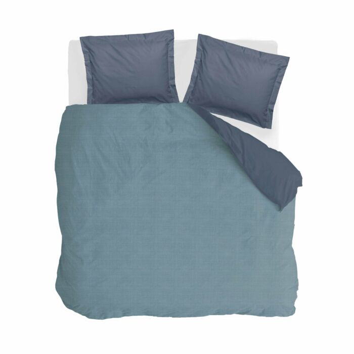 Vintage Club dekbedovertrek 200x200cm blauw