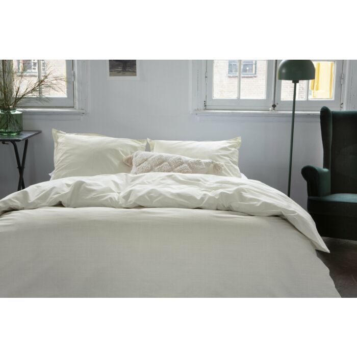 Vintage Club dekbedovertrek 155x220cm zandkleur