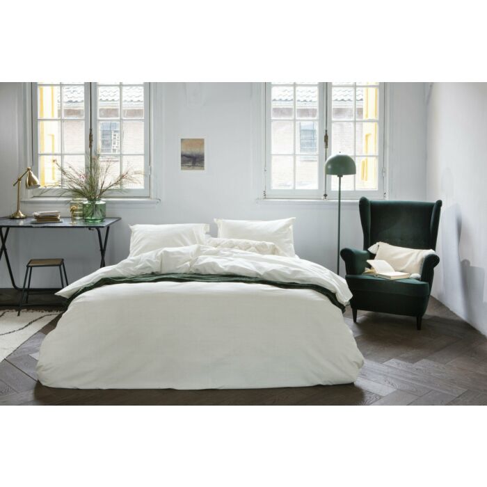 Vintage Club dekbedovertrek 155x220cm zandkleur