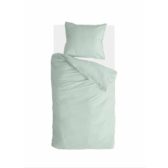 Vintage Cotton dekbedovertrek 155x220cm jade