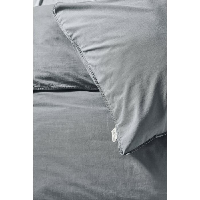 Vintage Cotton dekbedovertrek 140x220cm olifant grijs