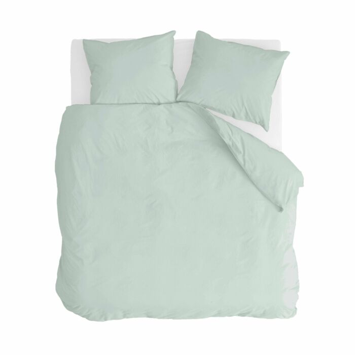 Vintage Cotton dekbedovertrek 240x220cm jade