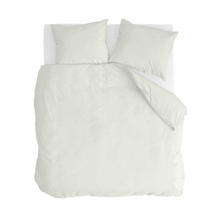 Vintage Cotton dekbedovertrek 200x220cm naturel