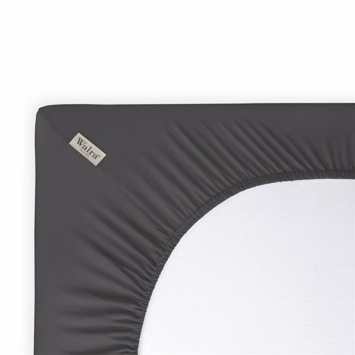Jersey Stretch hoeslaken 180x220cm antraciet