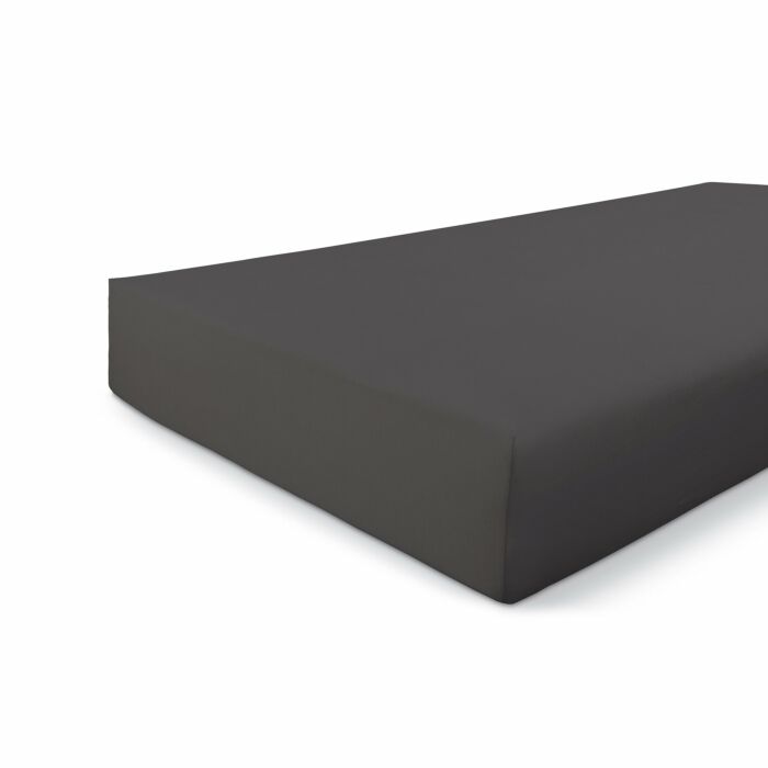 Jersey Stretch hoeslaken 80x200/210cm antraciet