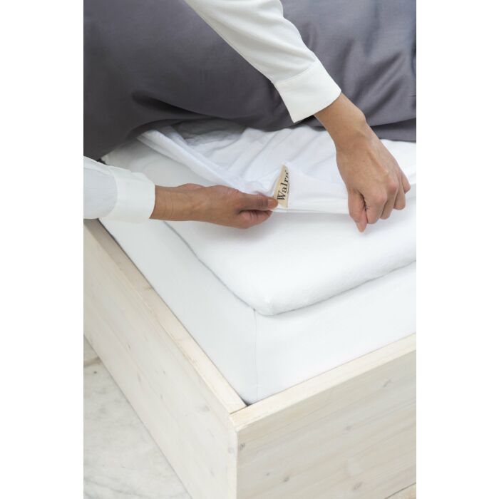 Cotton Cover topper molton 160x200cm wit