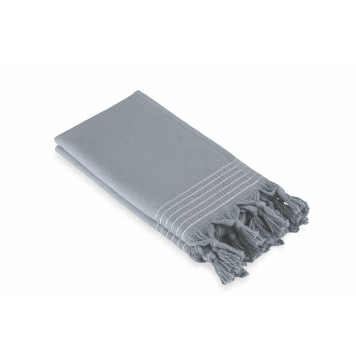Soft Cotton Hamam gastendoek 30x50cm blauw (2 stuks)