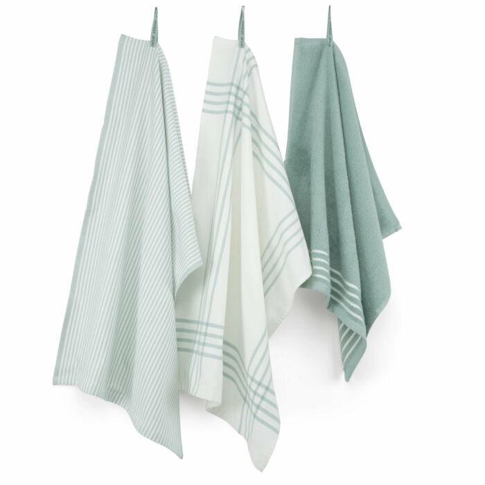 Superior keukenset 50x70cm (2 stuks) en 50x50cm (1 stuk) jade