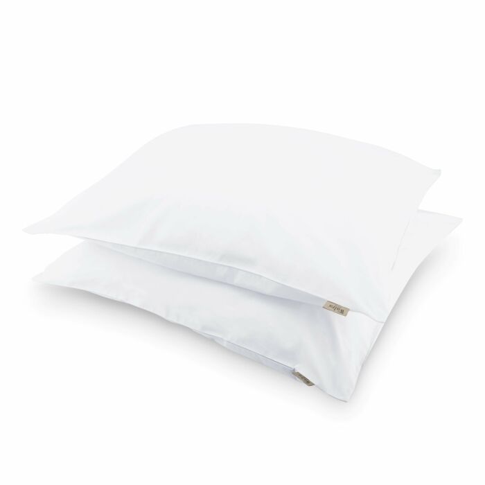 Crispy Cotton kussensloop 80x80cm wit (2 stuks)