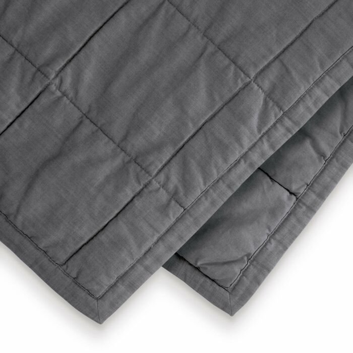Luxury Touch plaid 240x260cm antraciet